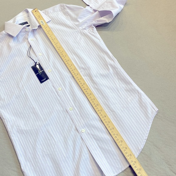 NWT Jasper Conran Tailored Fit 100% Cotton Bottom Up Men's Shirt Neck Size 15" ! - Picture 11 of 12